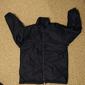 Large Navy Windbreaker